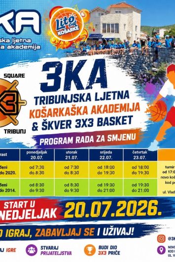 Ponediljak je, vrime je za Lito od košarke - donosimo raspored prvog tjedna