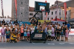 FOTO/VIDEO: Poznati pobjednici PRO 3x3 Toura u Umagu, Tomislav Paškvalin se okušao u šutiranju