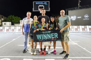 Novalja ugostila veliko finale PRO 3x3 Toura: naslovi otišli u Srbiju i Bosnu i Hercegovinu