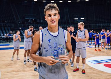 VIDEO Emotivna izjava Nike Šare nakon što je proglašen MVP igračem turnira u Zadru