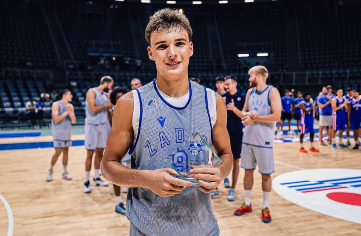 Emotivna izjava Nike Šare nakon što je proglašen MVP igračem turnira u Zadru