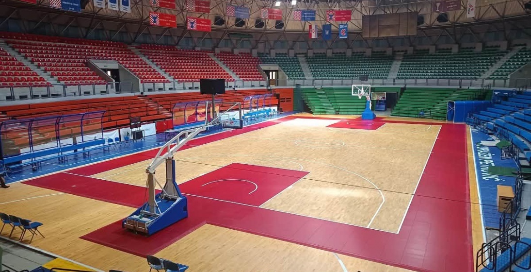 U KC Dražen Petrović postavljen novi modularni parket prema najvišim FIBA standardima