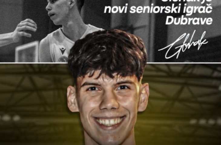 Andrija Gluhak potpisao seniorski ugovor s Dubravom