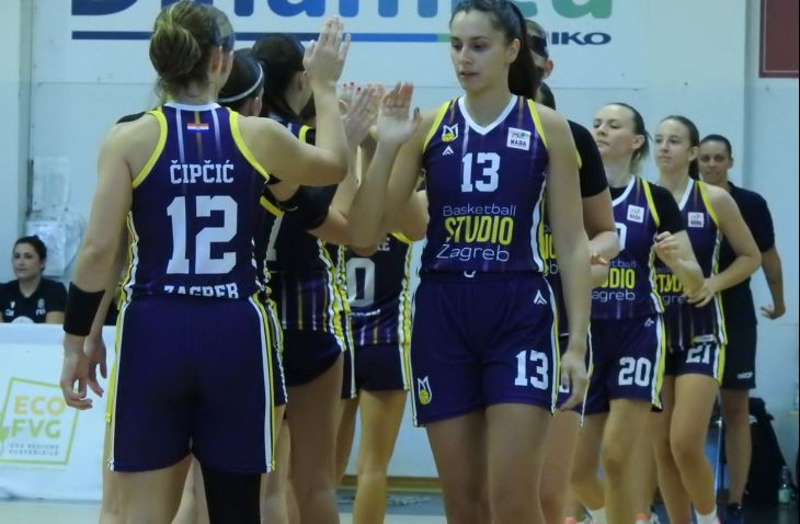 Pobjeda Studija Zagreb u Italiji, Dora Čipčić MVP
