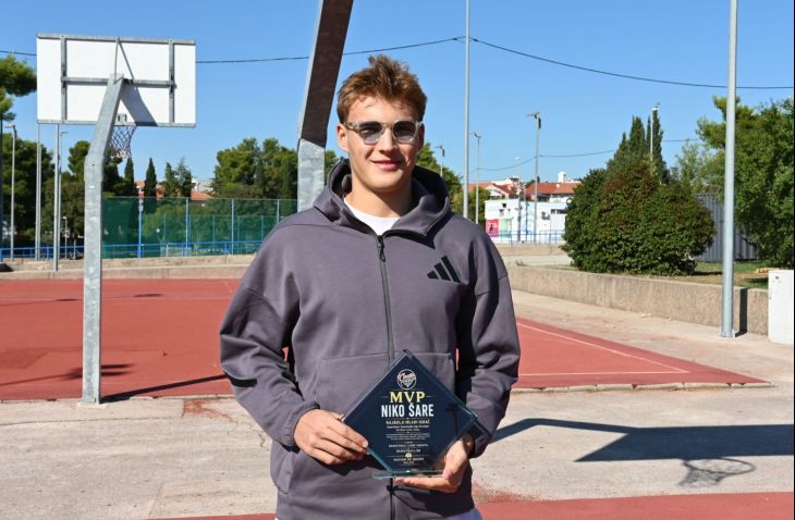 Niko Šare je najbolji mladi igrač Hrvatske, nagrada je u pravim rukama